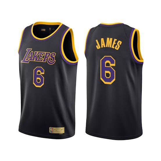 LA Lakers LeBron James Earned Edition No.6