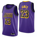 LA Lakers LeBron James PURPLE V2