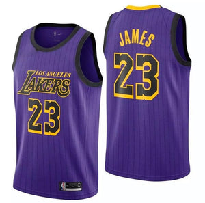 LA Lakers LeBron James PURPLE V2