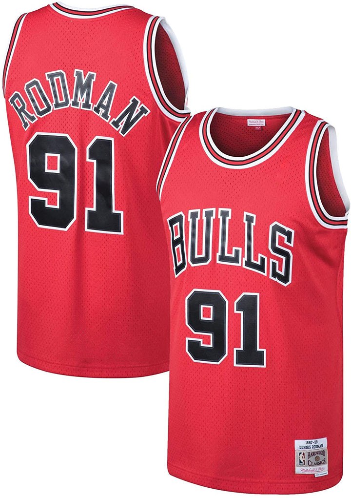 Retro Dennis Rodman Red