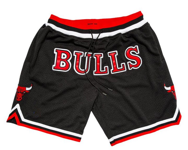 Wholesale Wholesale simple embroidery mens just don basketball shorts red  1992 bulls shorts From m.
