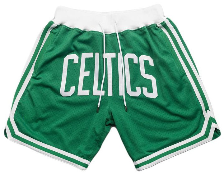 Chicago Bulls Green JUST DON Shorts