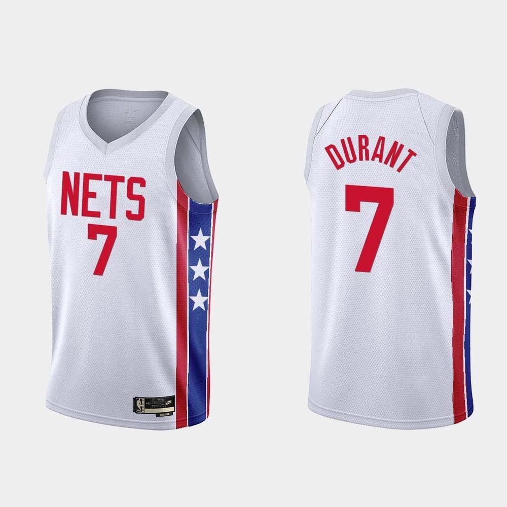 Brooklyn Nets Kevin Durant White City Edition 22-23