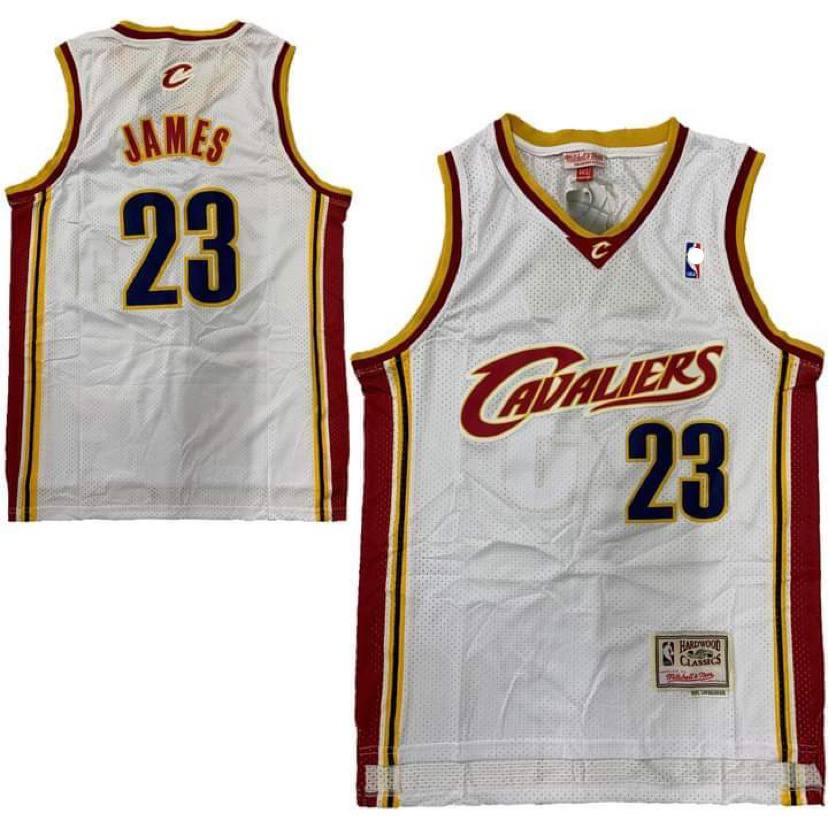 LeBron James Cavaliers White