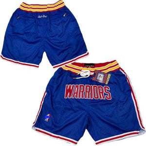 Just Don Retro Golden State Warriors Blue