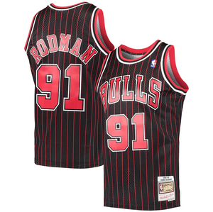 Retro Dennis Rodman Black Hardwood Classics