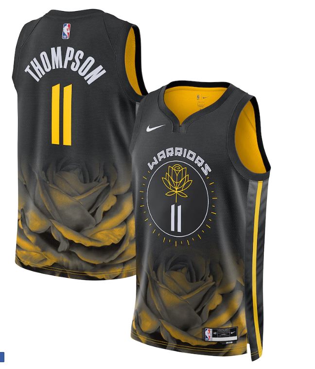 Klay Thompson Golden State Warriors Nike Black 2022/23 Swingman Jersey